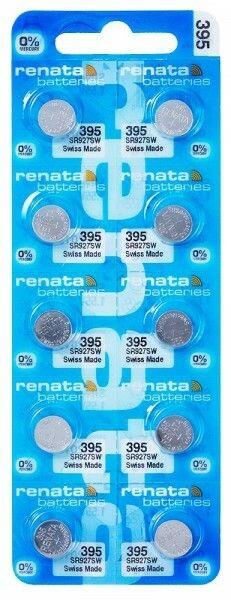 Renata 395 gombíková batéria 1,55V 9,5x2,7mm 10ks 4088