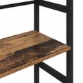 vidaXL Regál na knihy 4 úrovní 40 x 29,5 x 149 cm Kompozitné drevo