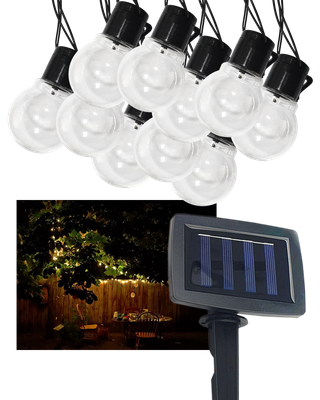 TR 606 Dekoratívny 10x LED solárny reťaz 2m IP44 TRIXLINE