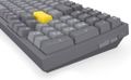 Endorfy mechanická klávesnica Celeris 1800 CZ / BT / USB / bezdrôtová / kompatibilná s MacOS / sidetune / CZ/SK layout Klávesnica, herná, bezdrôtová, mechanická, Endorfy Yellow by Gateron, CZ layout, ARGB, sivá