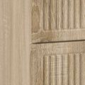 vidaXL Nočný stolík Dub sonoma 62 x 34,5 x 47,5 cm Kompozitné drevo