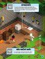 Minecraft Redstone Kniha samolepiek