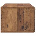 vidaXL Nástenná TV skrinka 98 x 41 x 30 cm Staré drevo