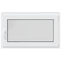 vidaXL Otočné a sklopné okno do suterénu RISOR 100 x 70 cm PVC a sklo