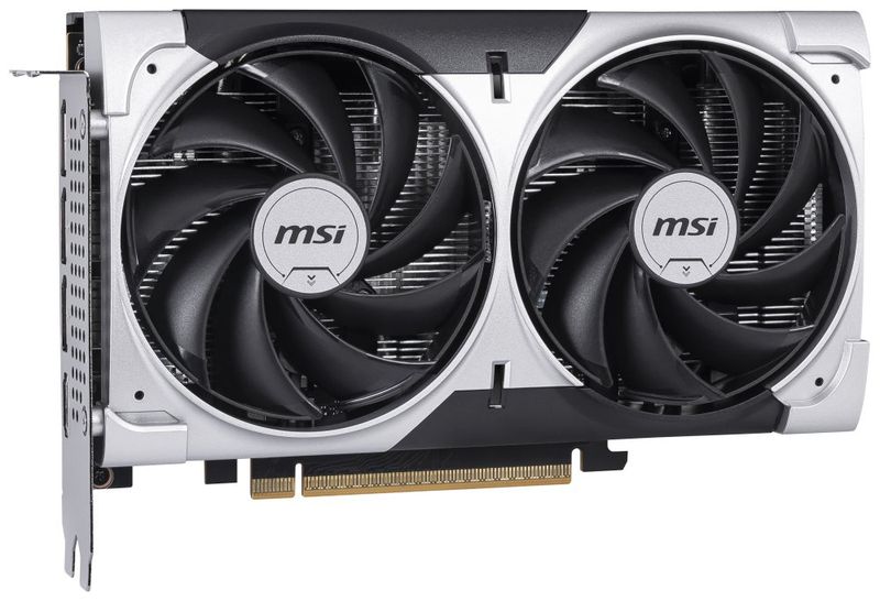 MSI GeForce RTX 5050 VENTUS 2X/OC/8GB/GDDR6 Grafická karta, PCI-E, 8GB GDDR6, 3× DisplayPort, 1× HDMI, aktivní