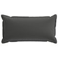 vidaXL Poťah na podložku 2 ks HOUTEN Antracitová 40 x 70 cm Polyester