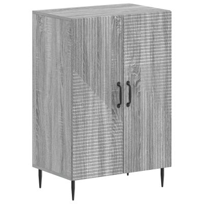 vidaXL Skriňa na topánky HAARLEM 59,5 x 39,5 x 89,5 cm Sivý Sonoma