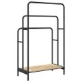 vidaXL Vešiak na oblečenie s poličkou Sonoma dub 60 x 30 x 100,5 cm