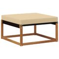 vidaXL Záhradná súprava gaučov 6 ks Prírodná a béžová