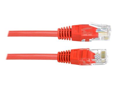 UTP Patch kábel Lexton RJ45 CAT5E 0,5 m 8P8C 1:1 Červený UTP Patch kabel Lexton RJ45 CAT5E 0,5 m 8P8C 1:1 Červený