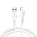 Yesido cable CA71 18W usb/type-c  1M 3A biely(20ks)