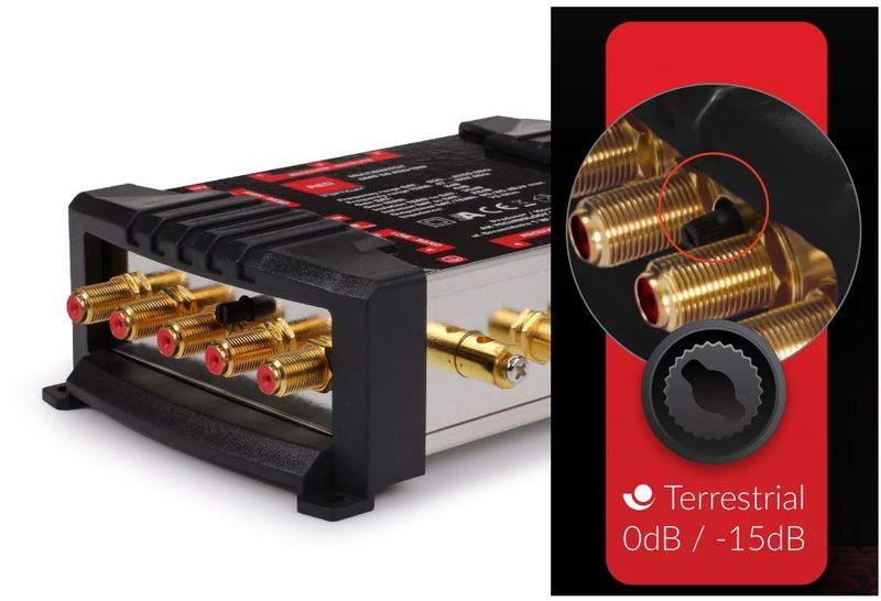 Multiswitch Opticum OMS 5/4 PRO-TRQ Platinum Line
