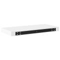 vidaXL Plávajúce nástenné police 2 ks, biele 50x23,5x3,8 cm, MDF