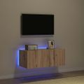 vidaXL TV nástenná skriňa 80 x 35 x 31 cm Remeselný dub