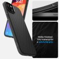 Puzdro Spigen Liquid Air pre iPhone 15 6,1" matná čierna