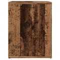 vidaXL Lavica na topánky staré drevo 100x35x45 cm kompozitné drevo