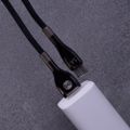 Forever Sleek kábel USB - USB-C 1,0 m 3A čierny