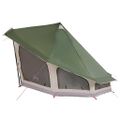 vidaXL Tipi stan so strechou Zelená 508 x 470 x 300 cm taft