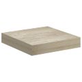 vidaXL Plávajúca nástenná polica, dubová 23x23,5x3,8 cm, MDF