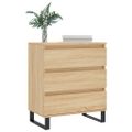 vidaXL Komoda dub sonoma 60x35x70 cm spracované drevo