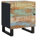 vidaXL Nočný stolík 40x33x46 cm masívne recyklované drevo