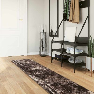 vidaXL Behúň MARSA Čierny 50 x 300 cm Polyester a PVC