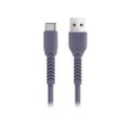 Kábel Maxlife MXUC-04 USB - USB-C 1,0 m 3A fialový