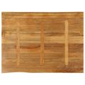 vidaXL Stolová doska 90x80x2,5 cm živý okraj masívne mango