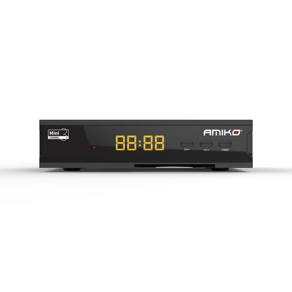 AMIKO Mini Combo 3 - DVB-S2/T2/C prijímač (H.265/HEVC)