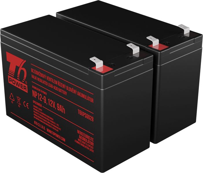 T6 Power RBC124, RBC142, RBC177, RBC109, RBC33 - batérie KIT