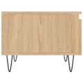 vidaXL Konferenčné stolíky 2 ks dub sonoma 50x46x35cm kompozitné drevo