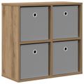 vidaXL Servírovacia skriňa Remeselný dub 59,5 x 27 x 57 cm