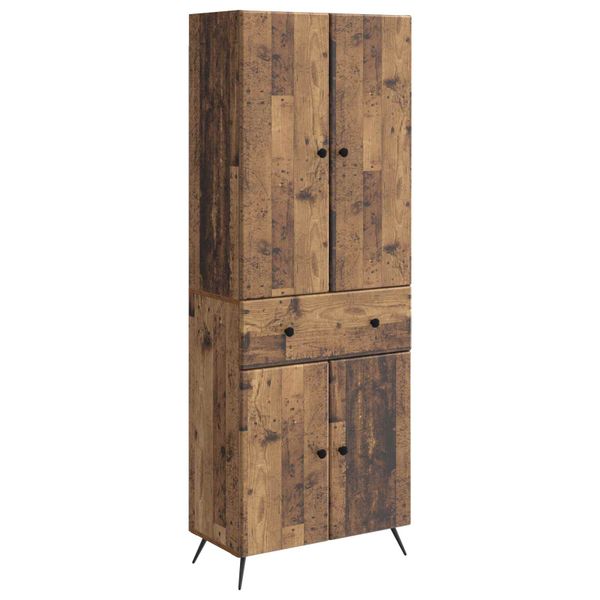 vidaXL 2 pcs Staré drevo