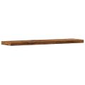 vidaXL Nástenné police 4 ks, staré drevo 40x10x1,5cm, kompozitné drevo