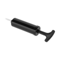 Gymnastický míč REBEL ACTIVE RBA-3102-BL 75 cm s ruční pumpou, modrý