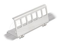 Keystone Metal Mounting 6 Port pre DIN lištu
