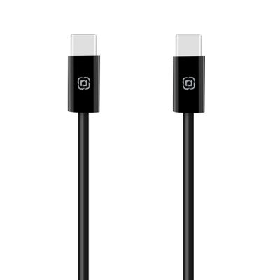 OBAL:ME Super Fast USB-C/USB-C Pletený kábel 60W 1m Black