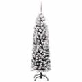 vidaXL Umelý vianočný stromček Zelená 150 cm PVC, oceľ a plast