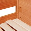 vidaXL Vysúvacia denná posteľ voskovohnedá 80x200 cm masívna borovica