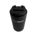 Termohrnček Adventure Black 380 ml – GymBeam