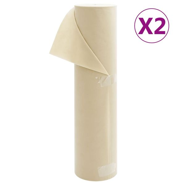 vidaXL Fólia na rastliny 2 rolky 70 g/m² 50x1,6 m