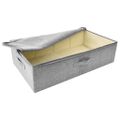 vidaXL Úložný box látkový 70x40x18 cm sivý
