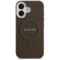 Obal Guess Classic Logo MagSafe pre iPhone 17 hnedá