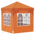 vidaXL Prístrešok na párty 192 x 192 x 245 cm Oranžová