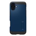 Puzdro Spigen Tough Armor Mag Magsafe pre iPhone 16 6,1" tmavomodrá