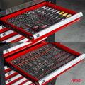 Dielenský vozík na náradie so sadou 258 kusov náradia 840 x 460 x 870 mm AMiO-04892