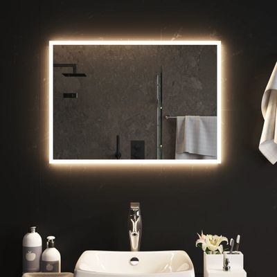 vidaXL LED kúpeľňové zrkadlo 50x70 cm