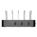 DELTACO DPS-0100, 3x USB A, Nabíjacia stanica, 40W