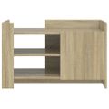 vidaXL Konferenčný stolík dub sonoma 80x50x50 cm kompozitné drevo