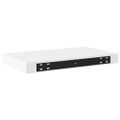 vidaXL Plávajúce nástenné police 2 ks, biele 40x23,5x3,8 cm, MDF